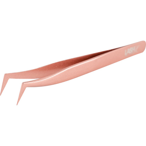 Lash Extension Mega Volume Tweezer - Rockstar Rose Gold - lashx.pro Healthier Professional lash extension products