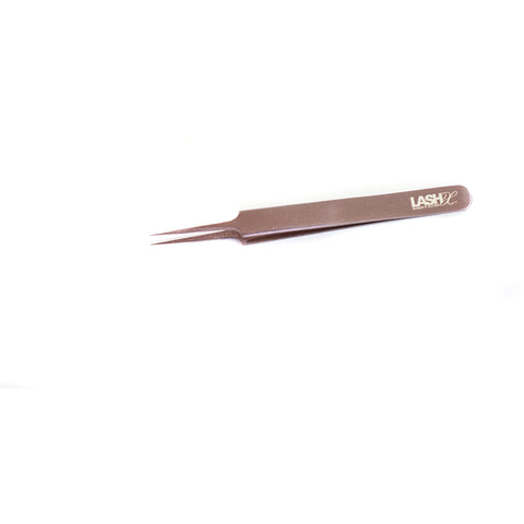 Lash Extension Needle Nose Tweezer - Rose Gold - lashx.pro Healthier Professional lash extension products
