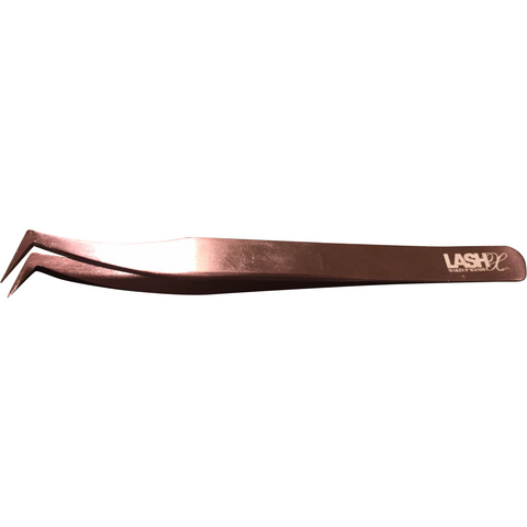 Lash Extension Volume Tweezer - Rose Gold - lashx.pro Healthier Professional lash extension products