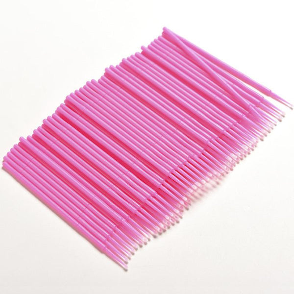 Pink Microswabs - lashx.pro Healthier Professional lash extension products 