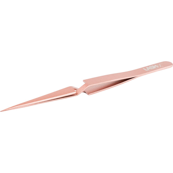 Lash Extension X-Type Tweezer - Rockstar Rose Gold - lashx.pro Healthier Professional lash extension products 