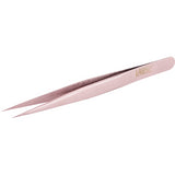Lash Extension Straight Tweezer - Rose Gold - lashx.pro Healthier Professional lash extension products 