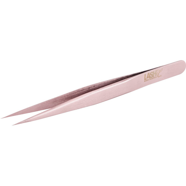 Lash Extension Straight Tweezer - Rose Gold - lashx.pro Healthier Professional lash extension products 