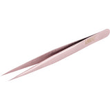 Lash Extension Straight Tweezer - Rose Gold - lashx.pro Healthier Professional lash extension products 