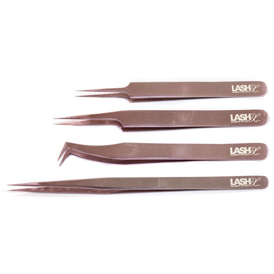 LAshX Lash Extension Professional Tweezer Set Classic