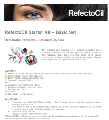 ReflectoCil Brow and Lash Tint Starter Kit