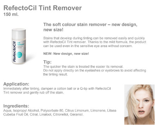 ReflectoCil Color Remover - Lash and Brow Tint remover